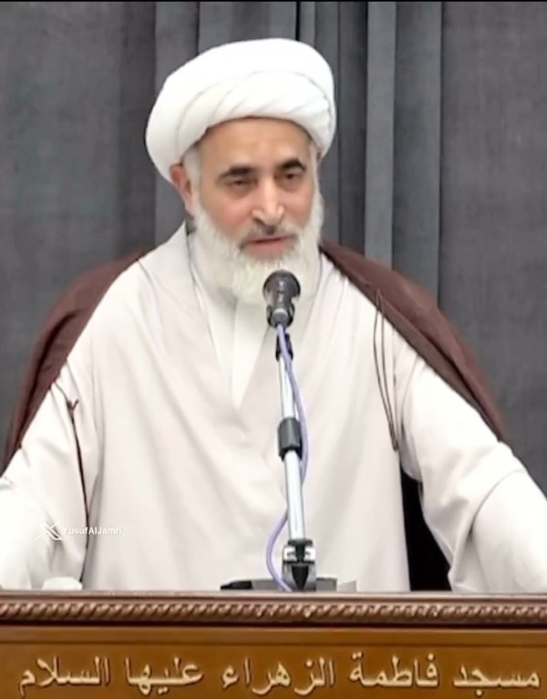 Sheikh Ali Rahma delivers Friday sermon at Fatima Al-Zahraa Mosque in Hamad Town